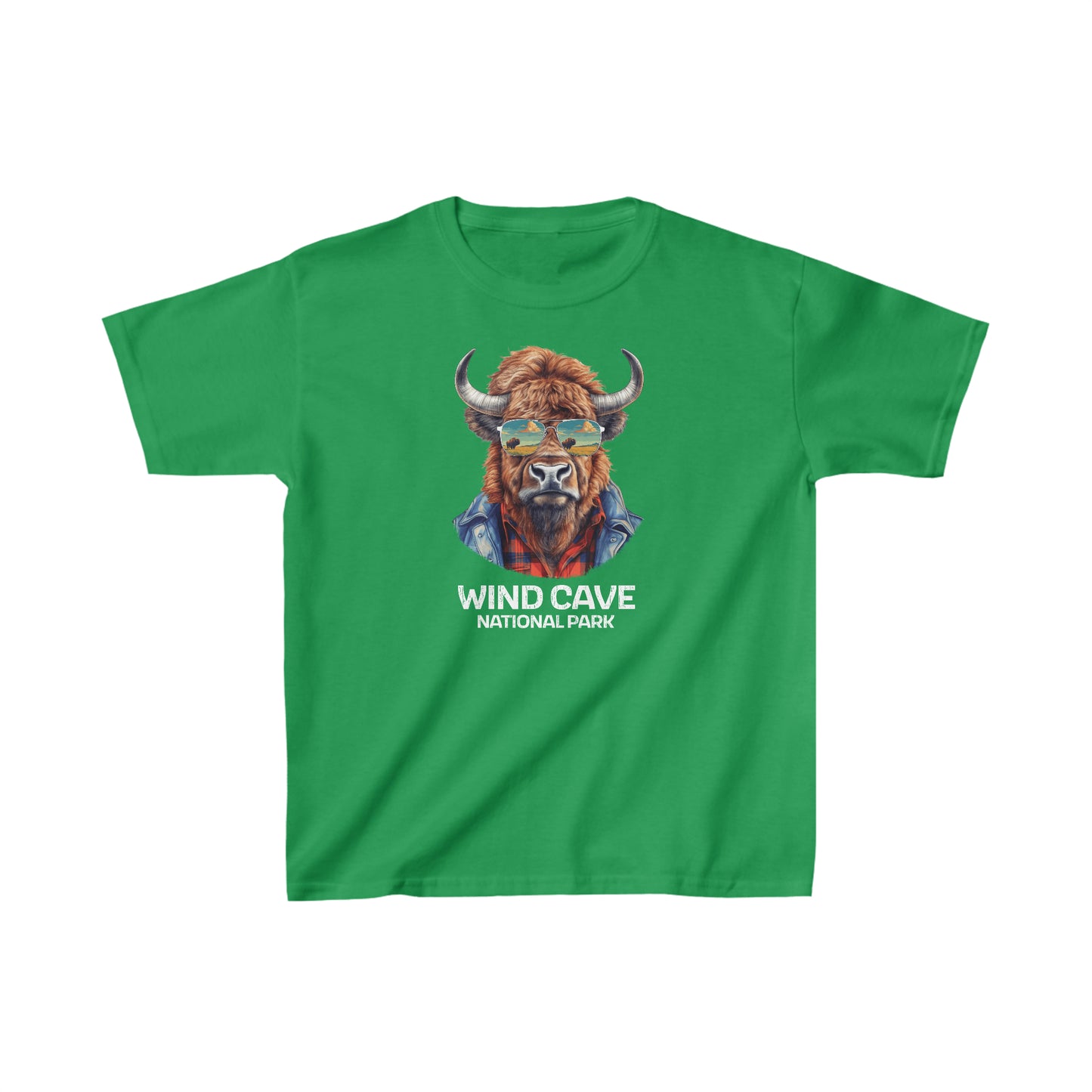 Wind Cave National Park Child T-Shirt - Cool Bison