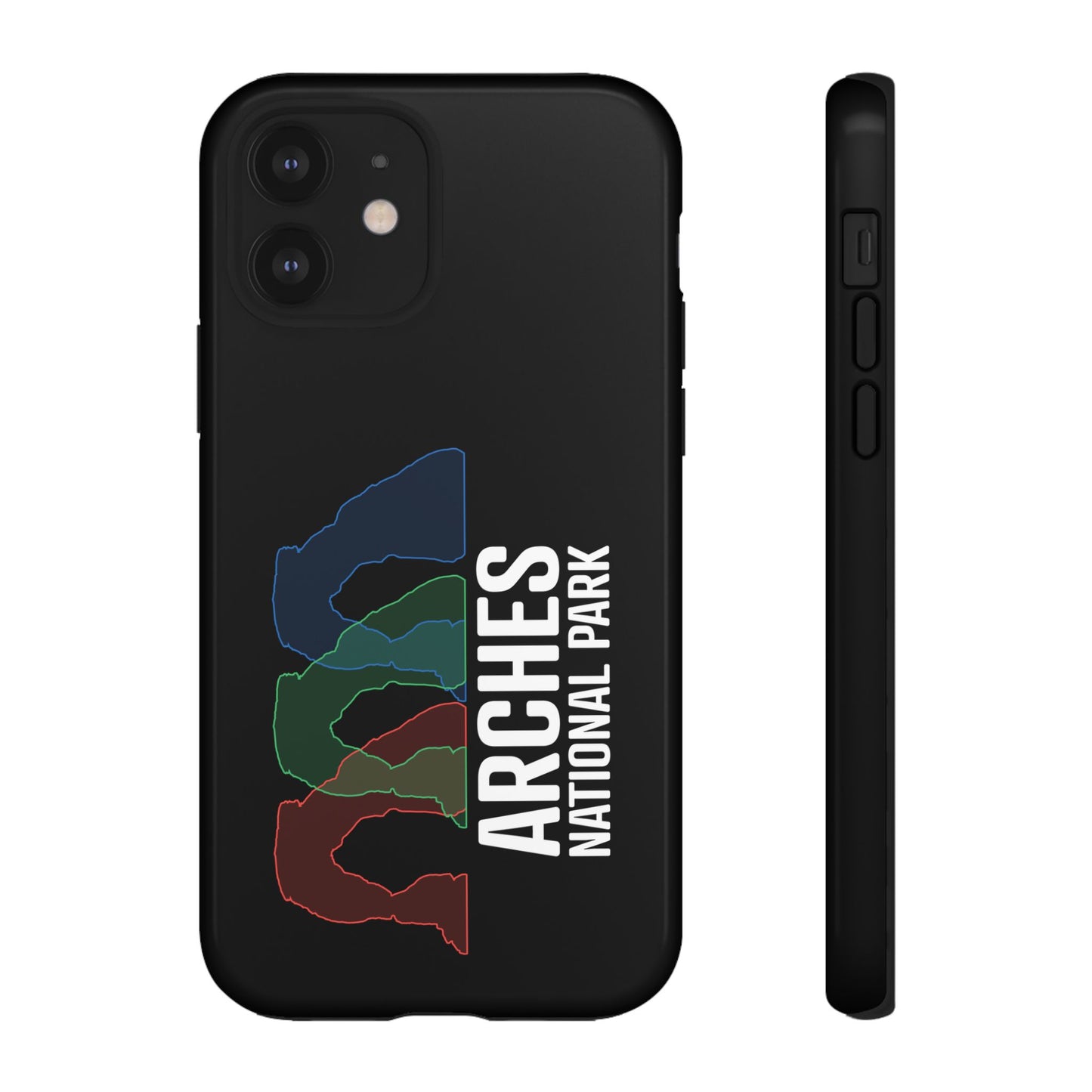 Arches National Park Phone Case - Delicate Arch Histogram Design