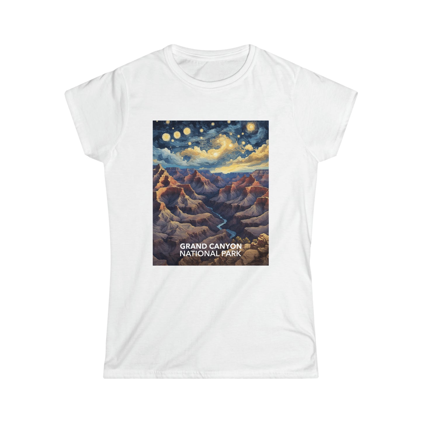 Grand Canyon National Park T-Shirt - Women's Starry Night