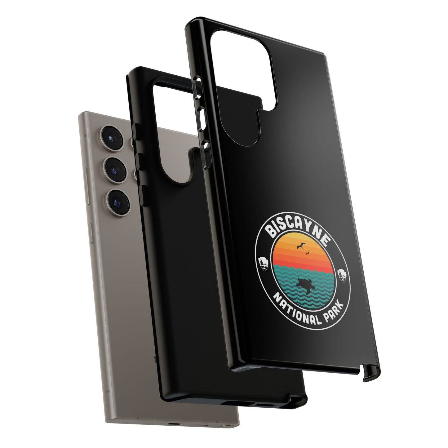 Biscayne National Park Phone Case - Round Emblem Design
