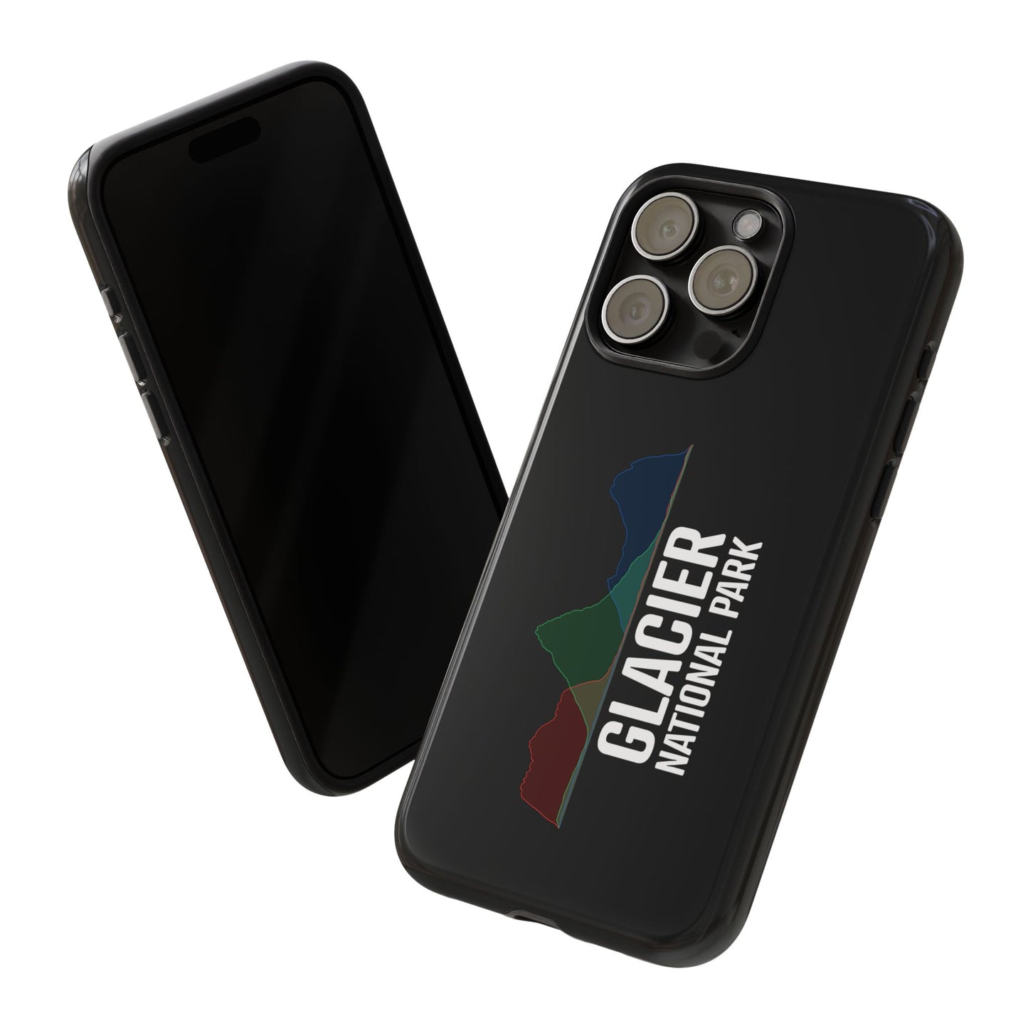 Glacier National Park Phone Case - Histogram Design