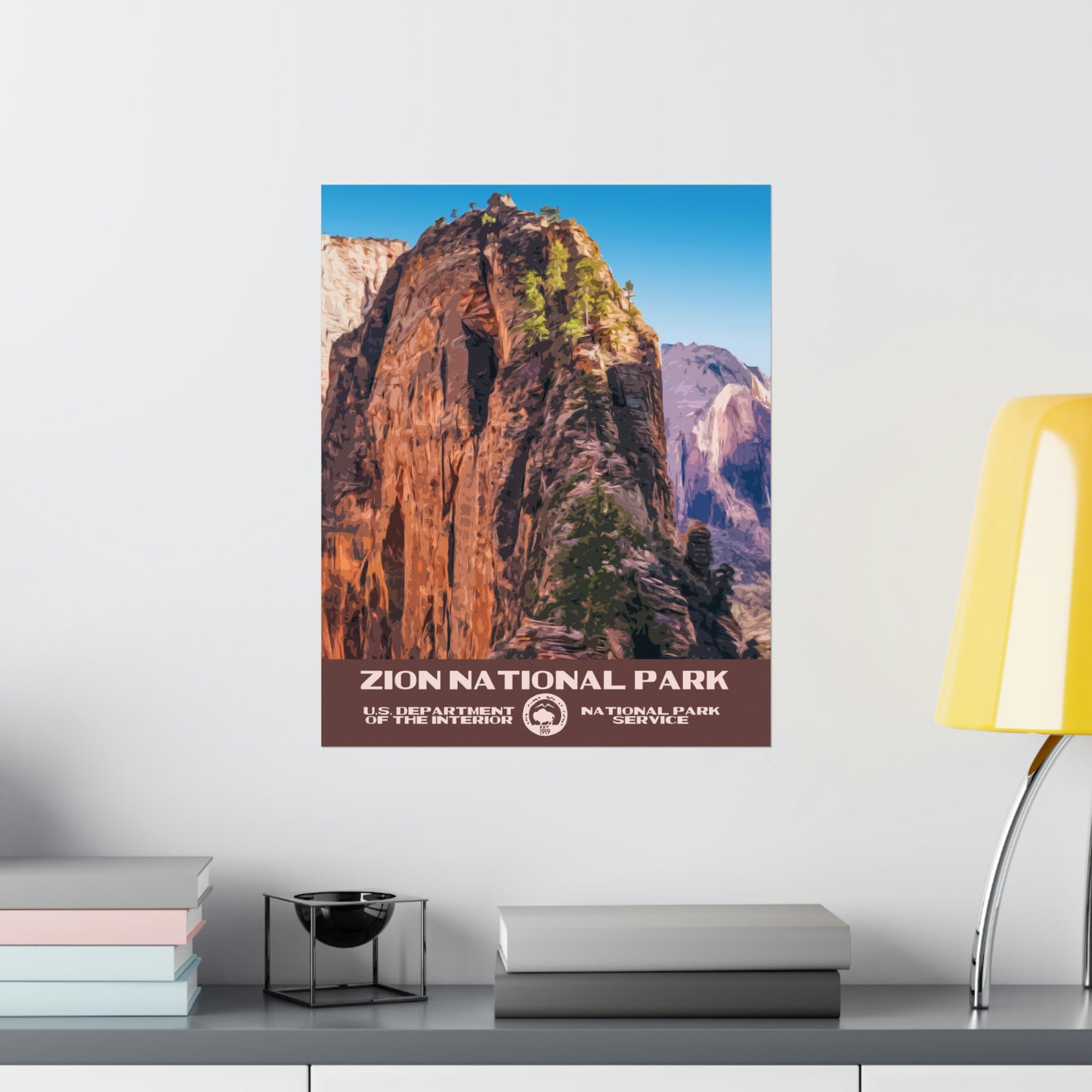 Zion National Park Poster