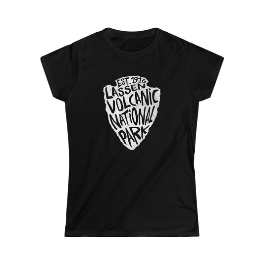 Lassen Volcanic National Park Women's T-Shirt - Arrowhead Design