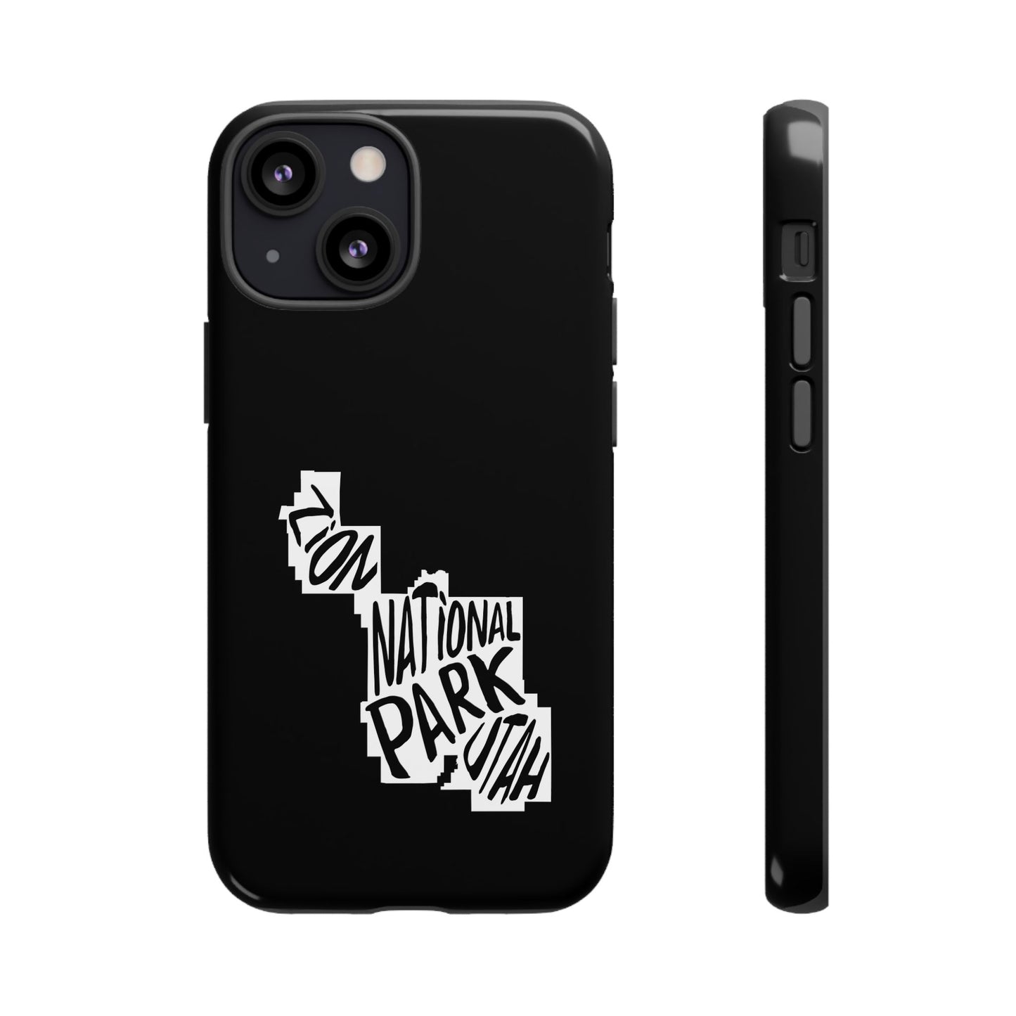Zion National Park Phone Case - Map Design