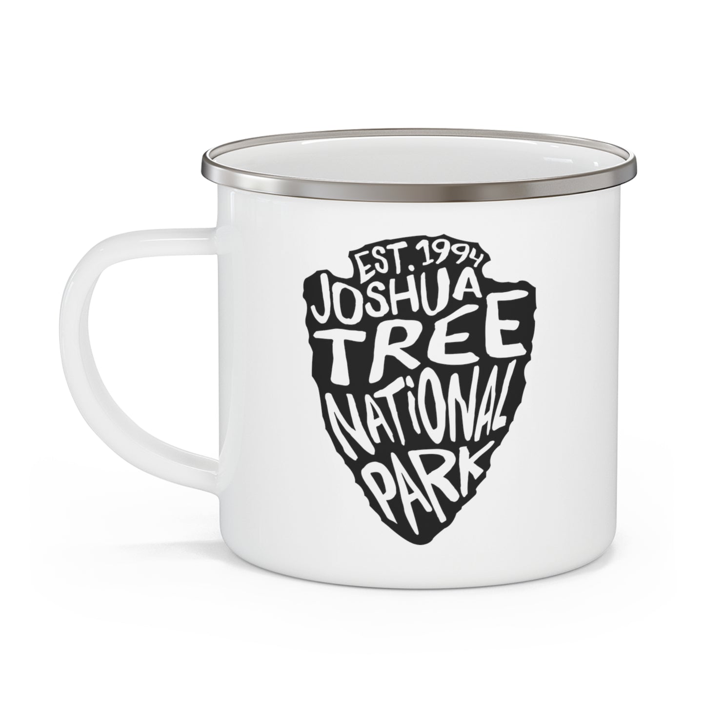 Joshua Tree National Park Enamel Camping Mug - Arrowhead