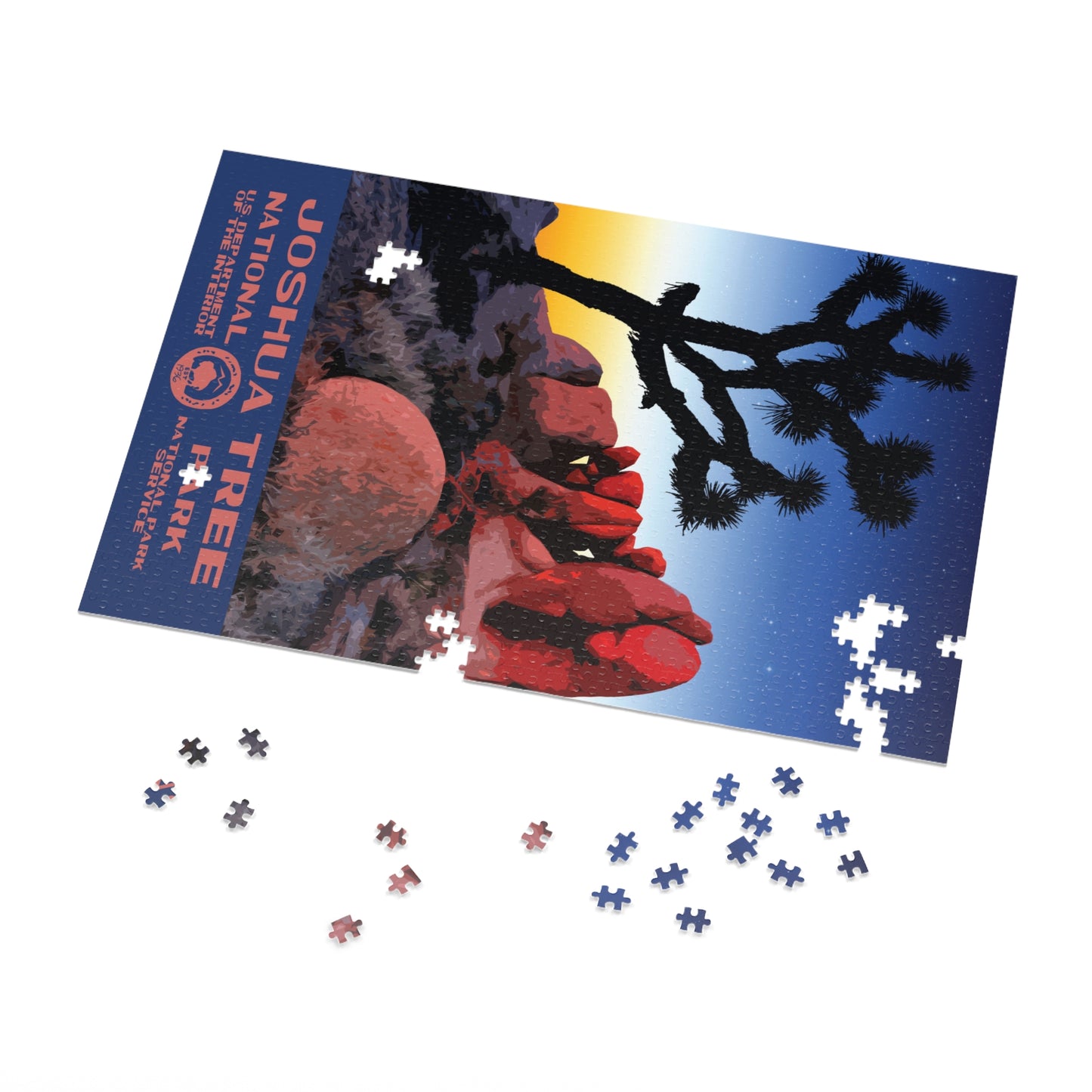 Joshua Tree National Park Jigsaw Puzzle - Skull Rock - 1000 Pieces