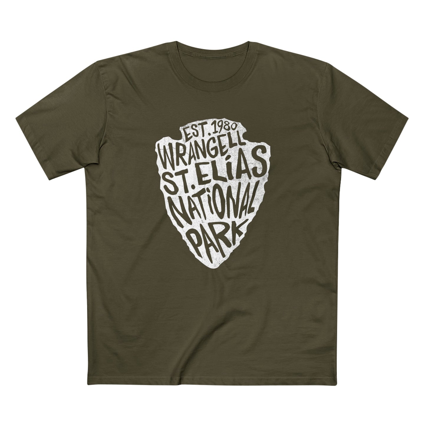 Wrangell St Elias National Park T-Shirt - Arrowhead Design
