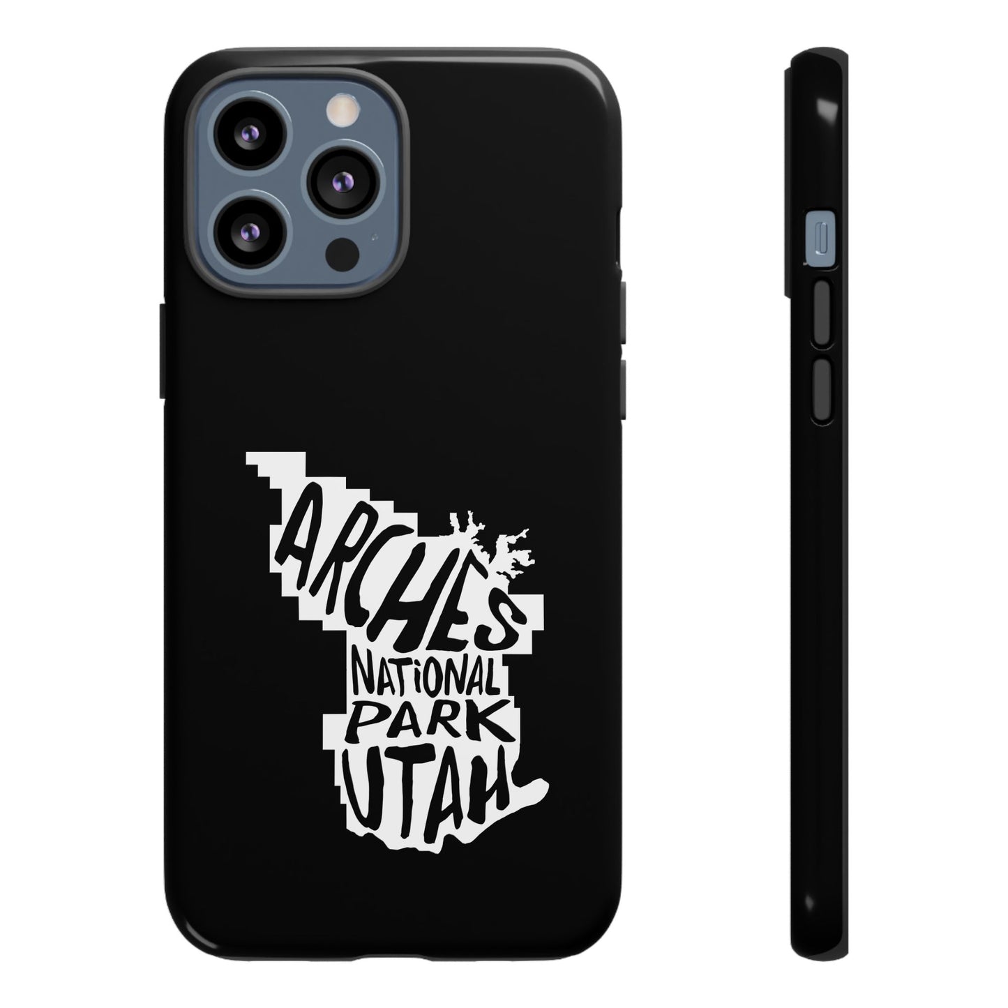 Arches National Park iPhone Case - Map Design