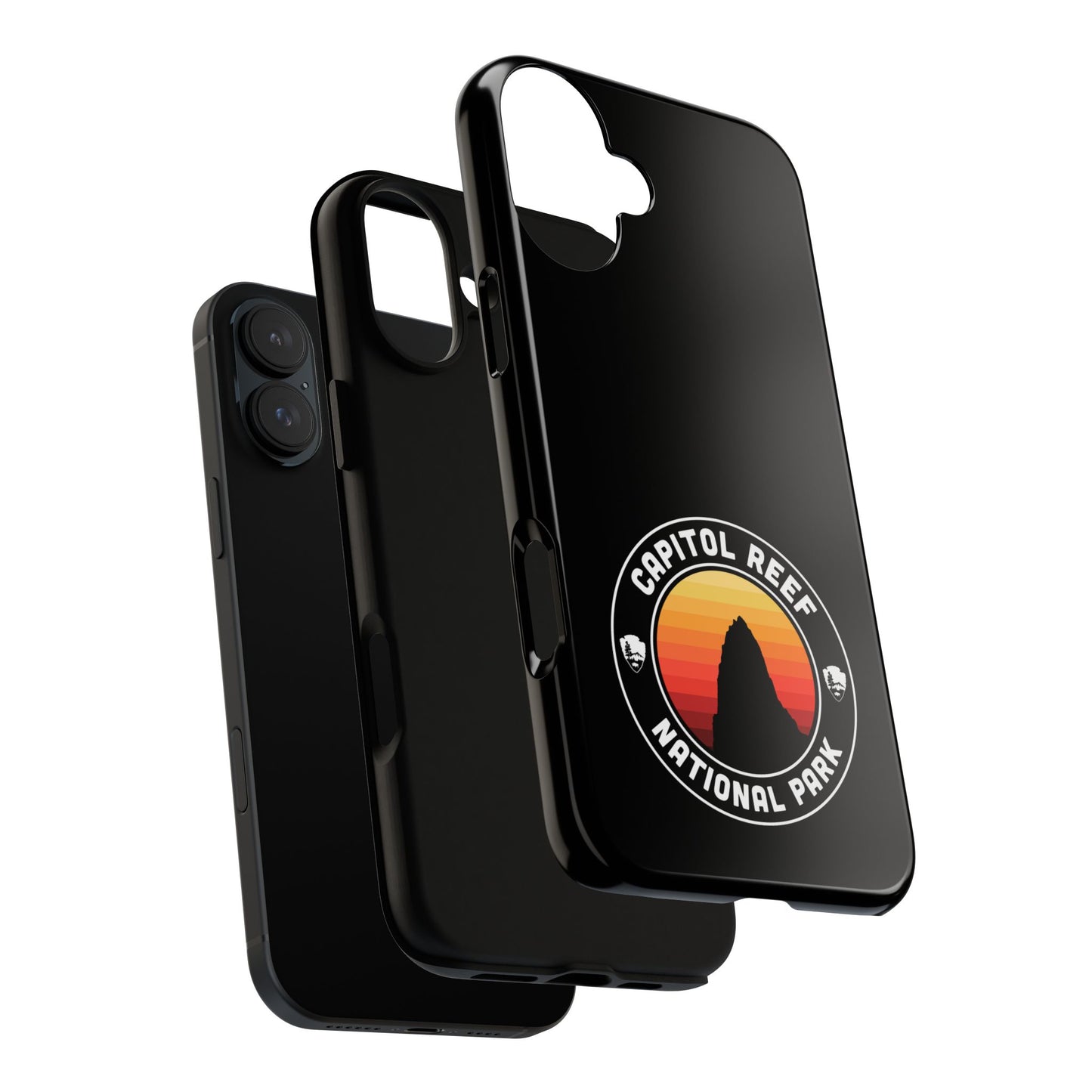 Capitol Reef National Park Phone Case - Round Emblem Design