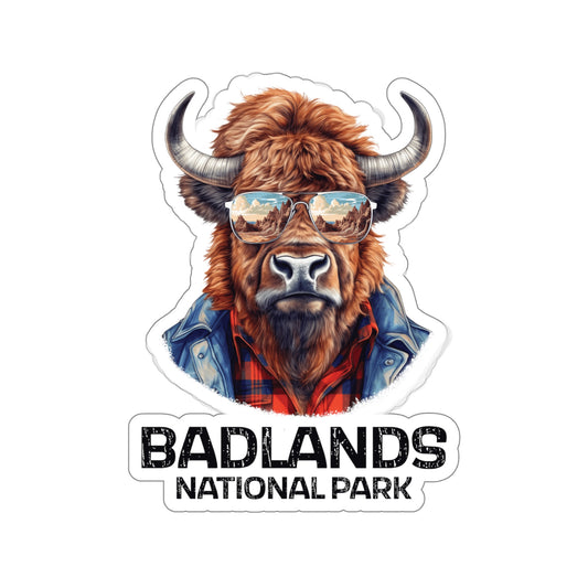 Badlands National Park Sticker - Bison