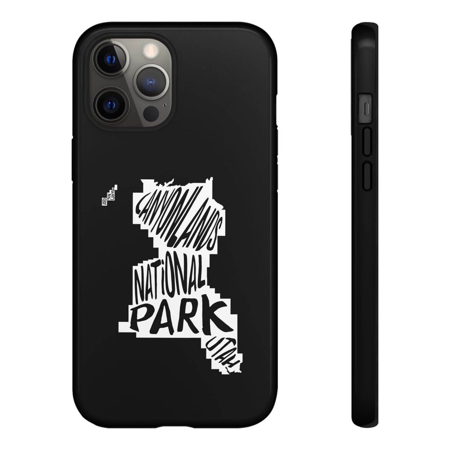 Canyonlands National Park Phone Case - Map Design