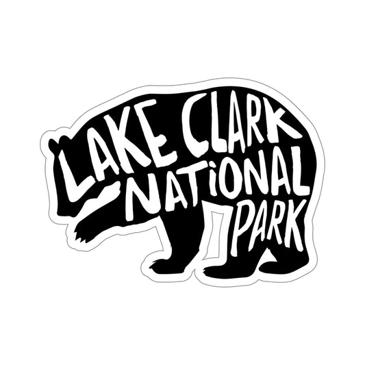 Lake Clark National Park Sticker - Grizzly Bear