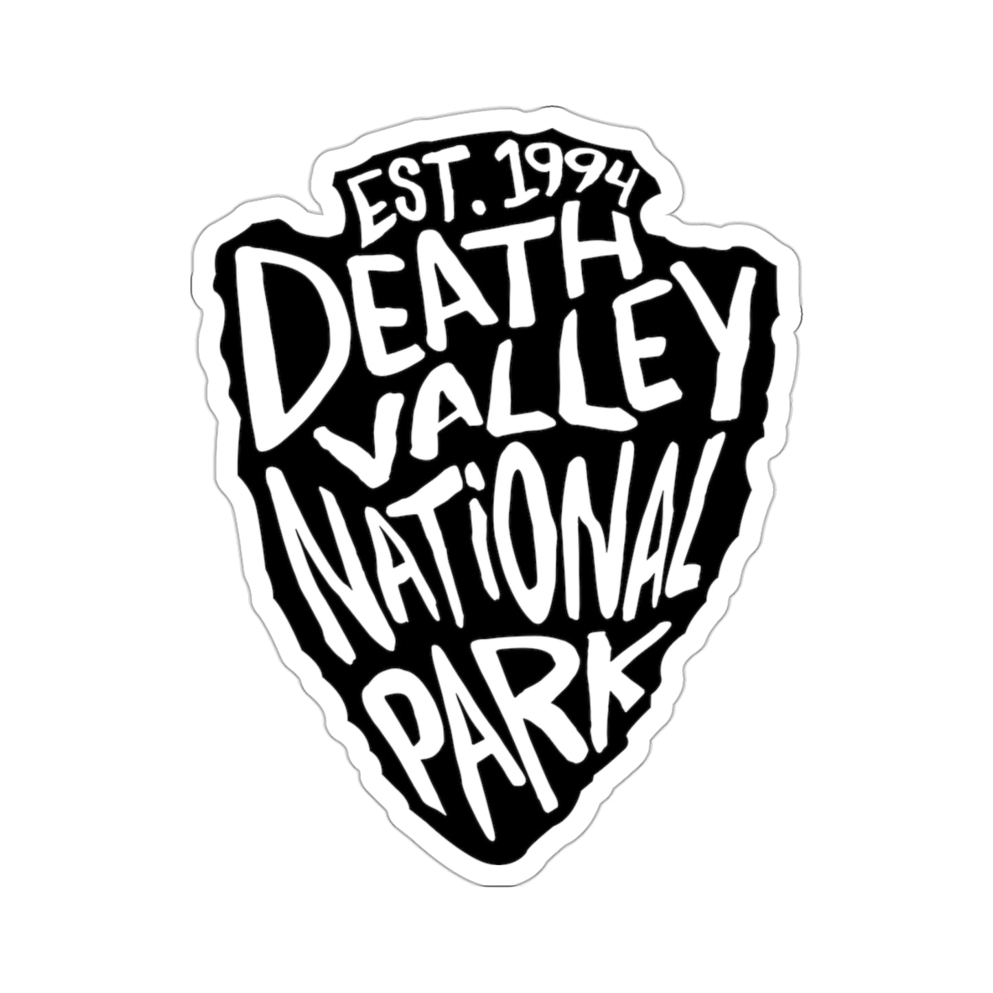 Death Valley National Park Sticker - Arrow Head Design