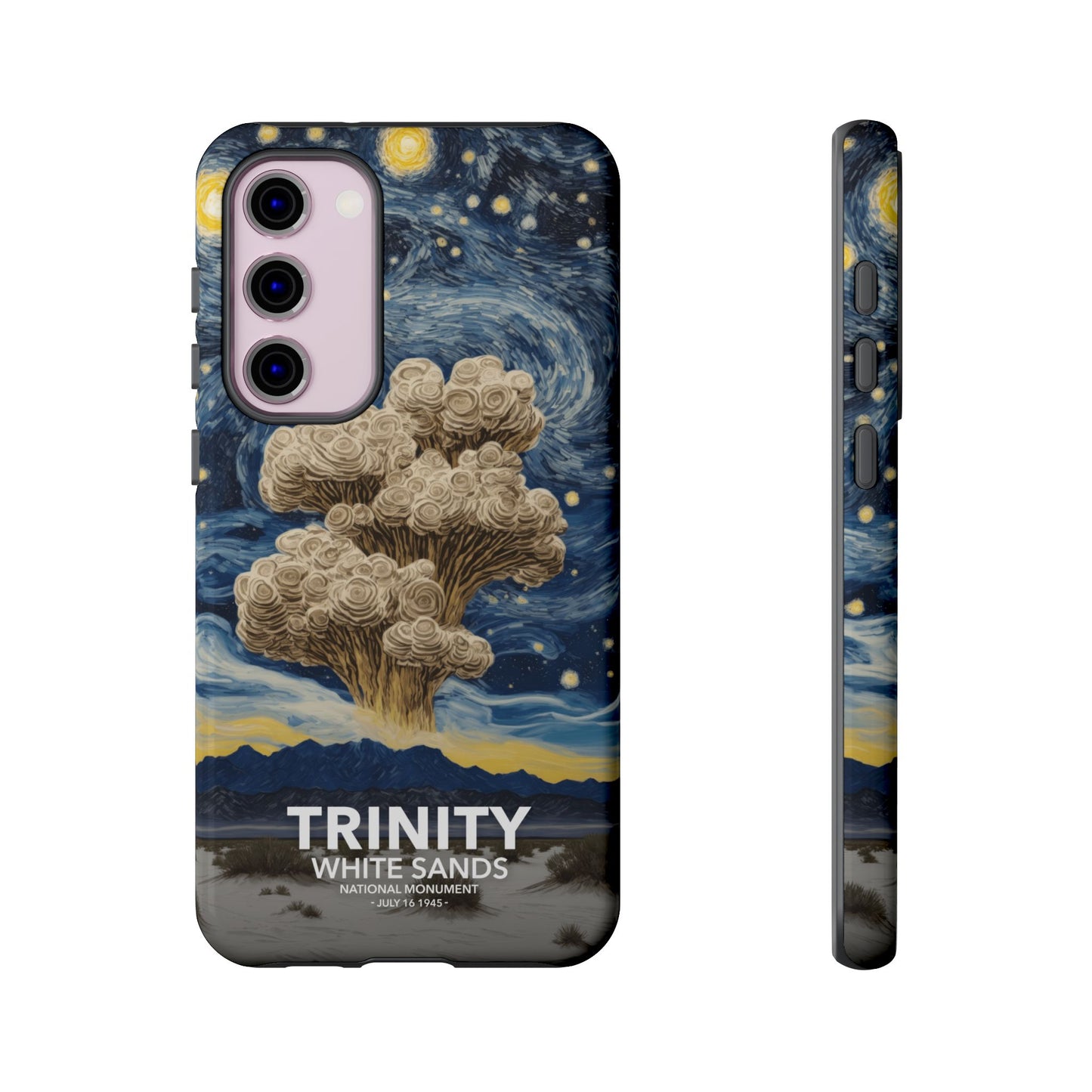White Sands National Park Phone Case - Starry Night Trinity Test