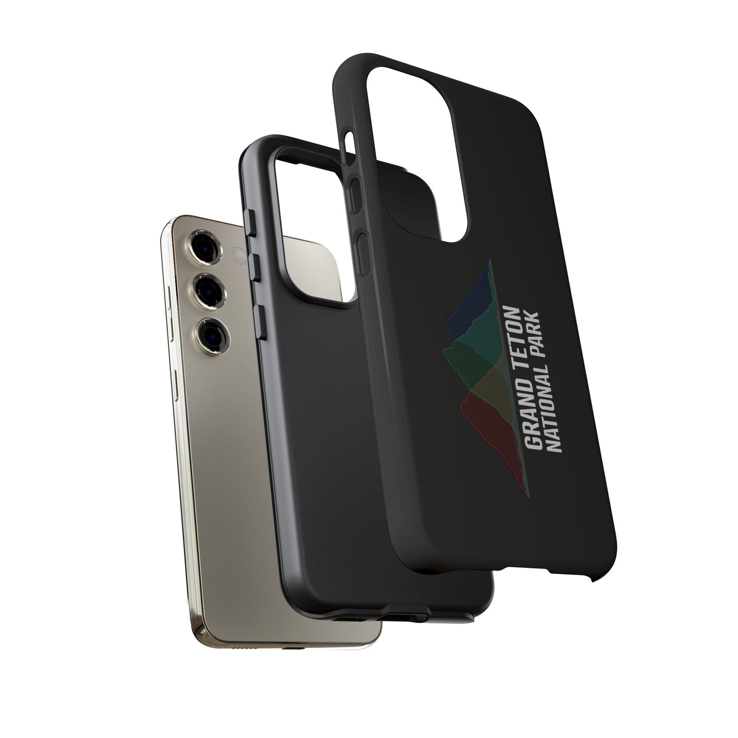 Grand Teton National Park Phone Case - Histogram Design