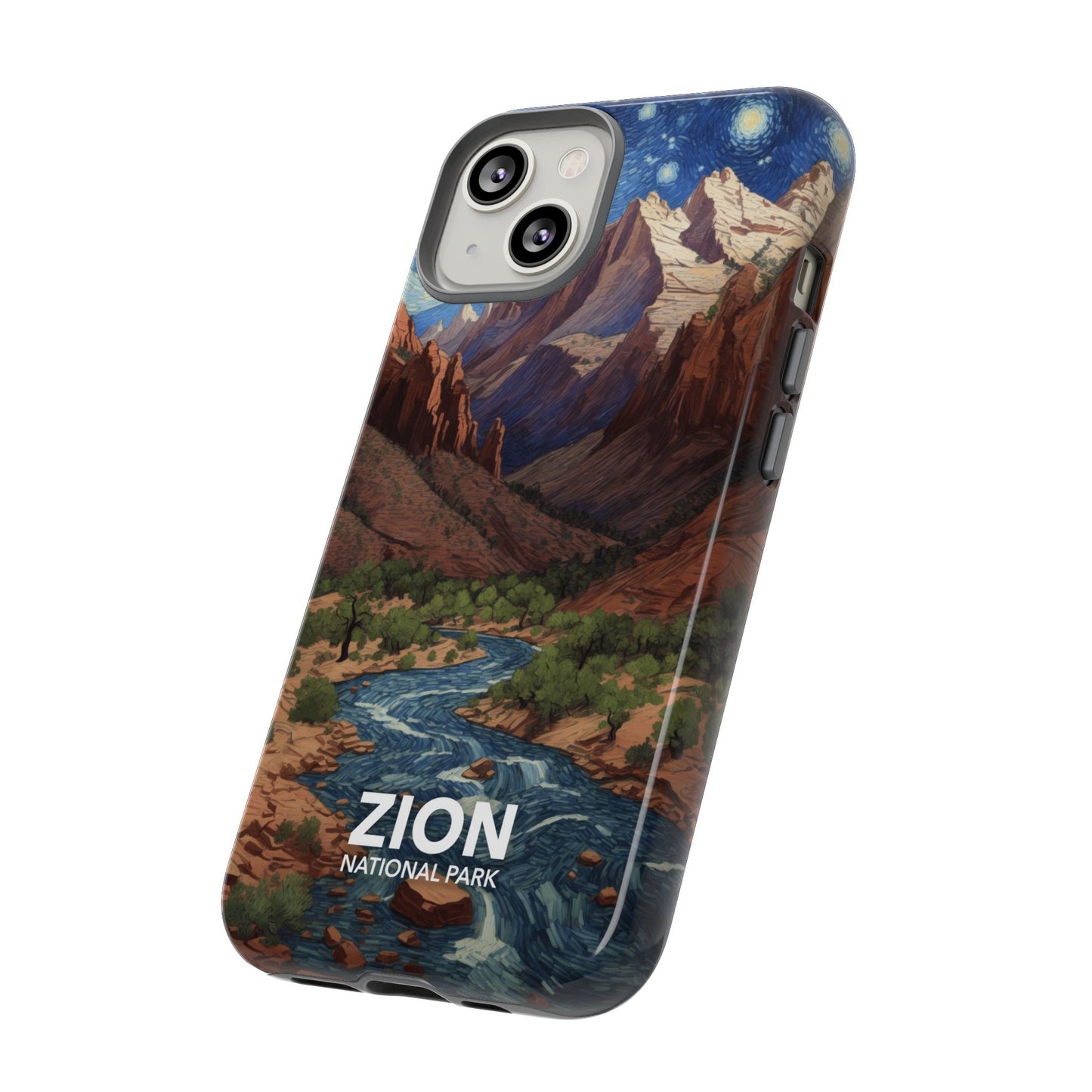 Zion National Park Phone Case - Starry Night