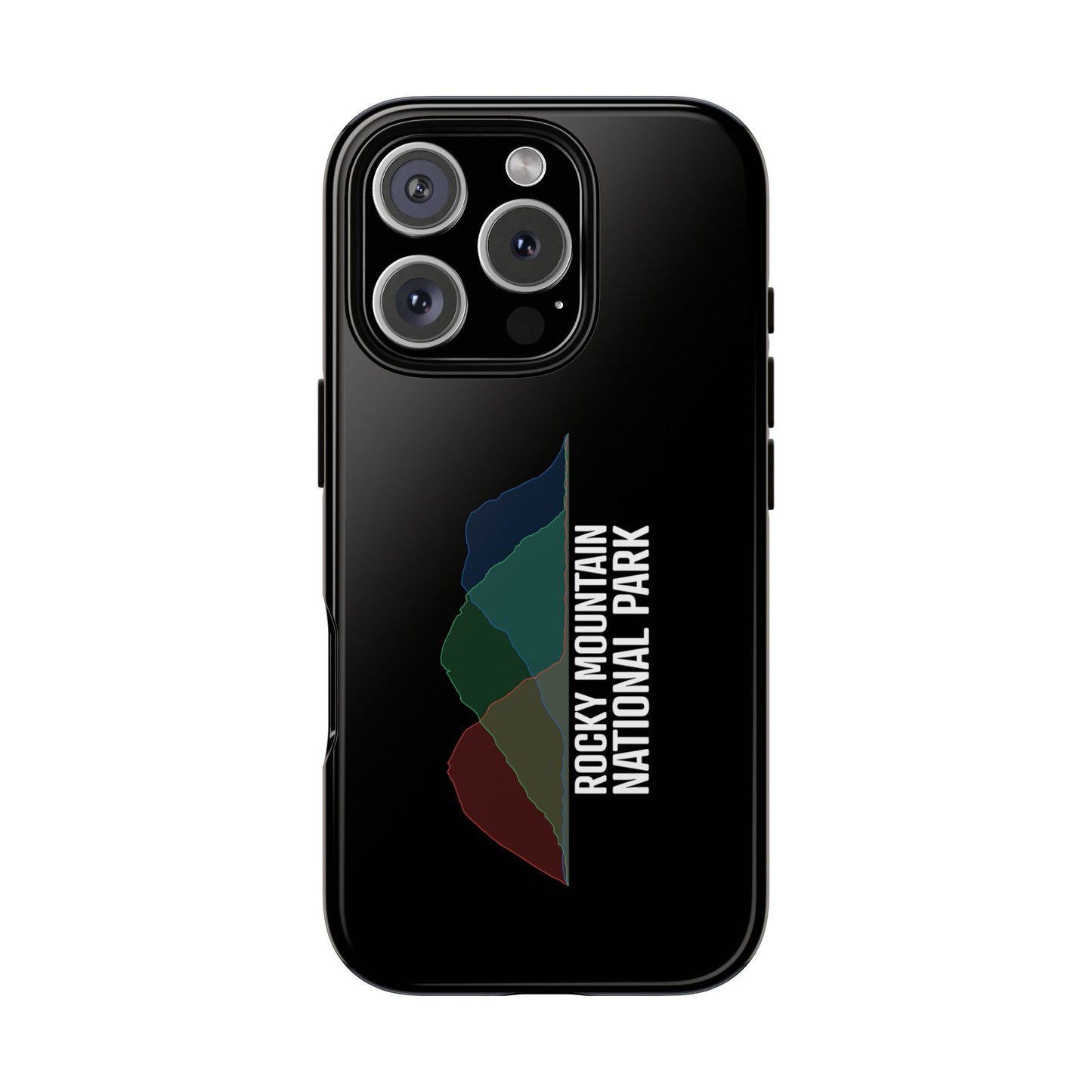 Rocky Mountain National Park Phone Case - Histogram Design