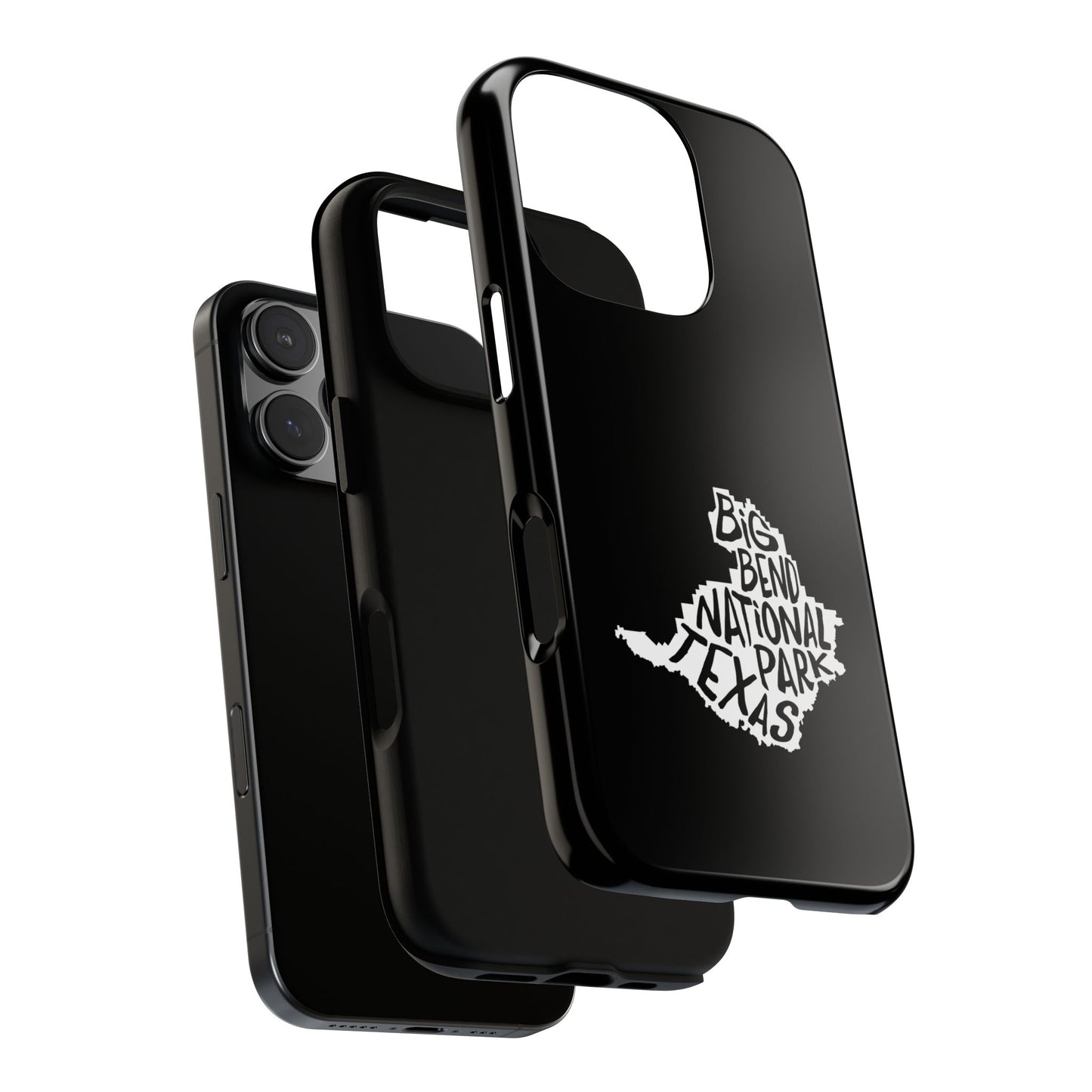 Big Bend National Park Phone Case - Map Design
