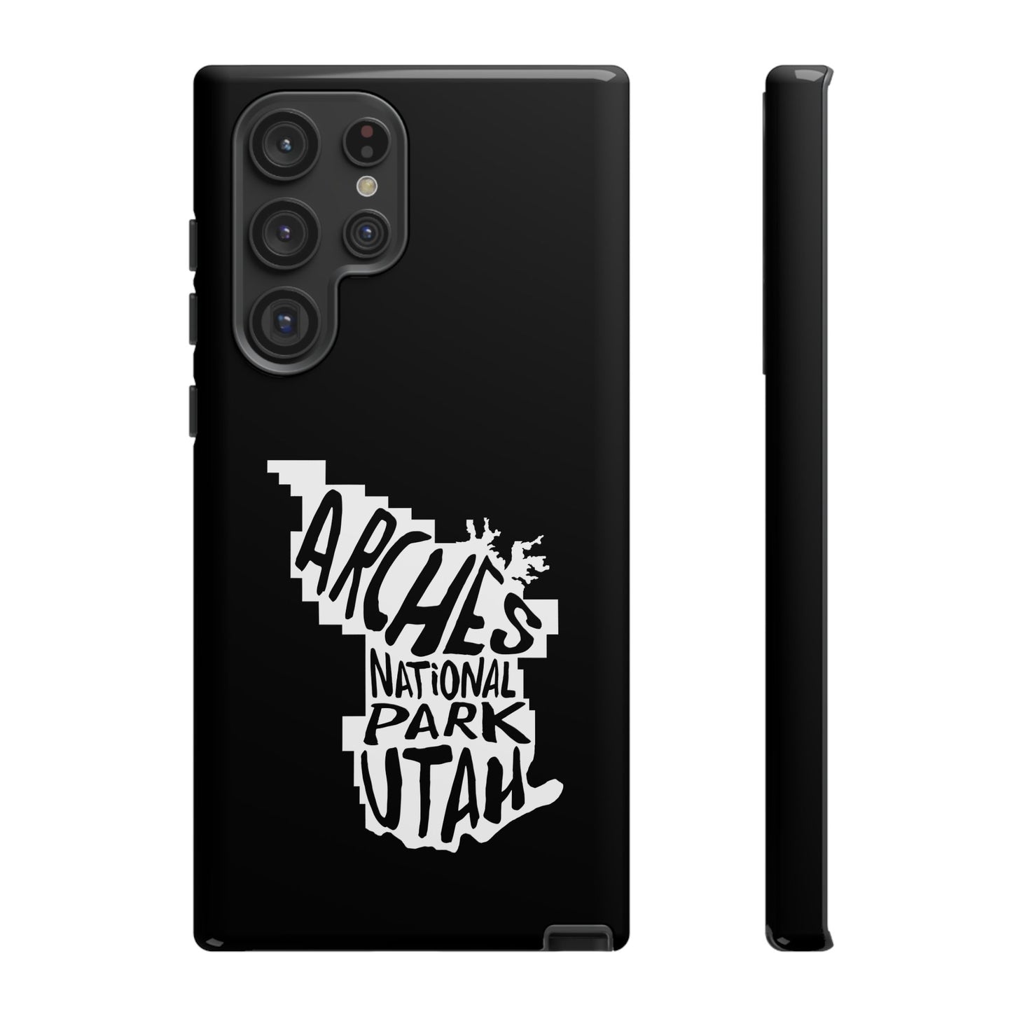 Arches National Park iPhone Case - Map Design