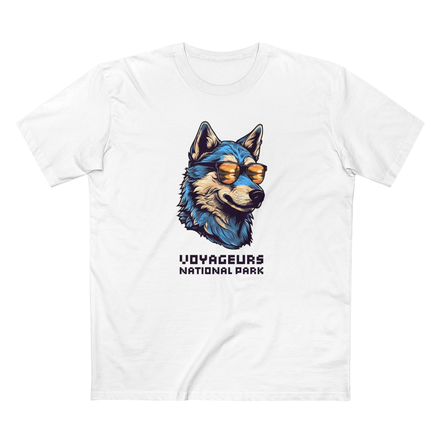 Voyageurs National Park T-Shirt - Smooth Wolf