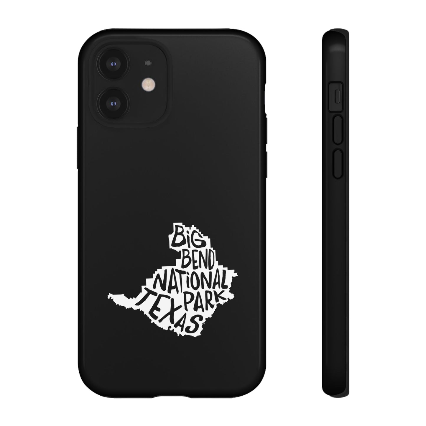 Big Bend National Park Phone Case - Map Design
