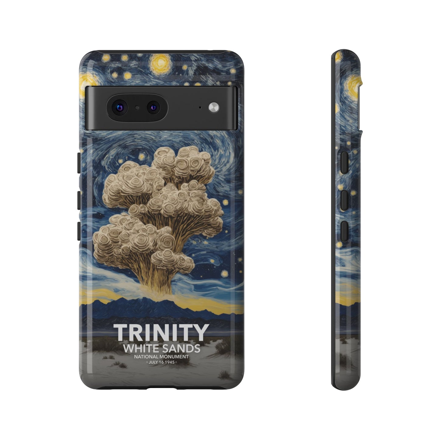 White Sands National Park Phone Case - Starry Night Trinity Test