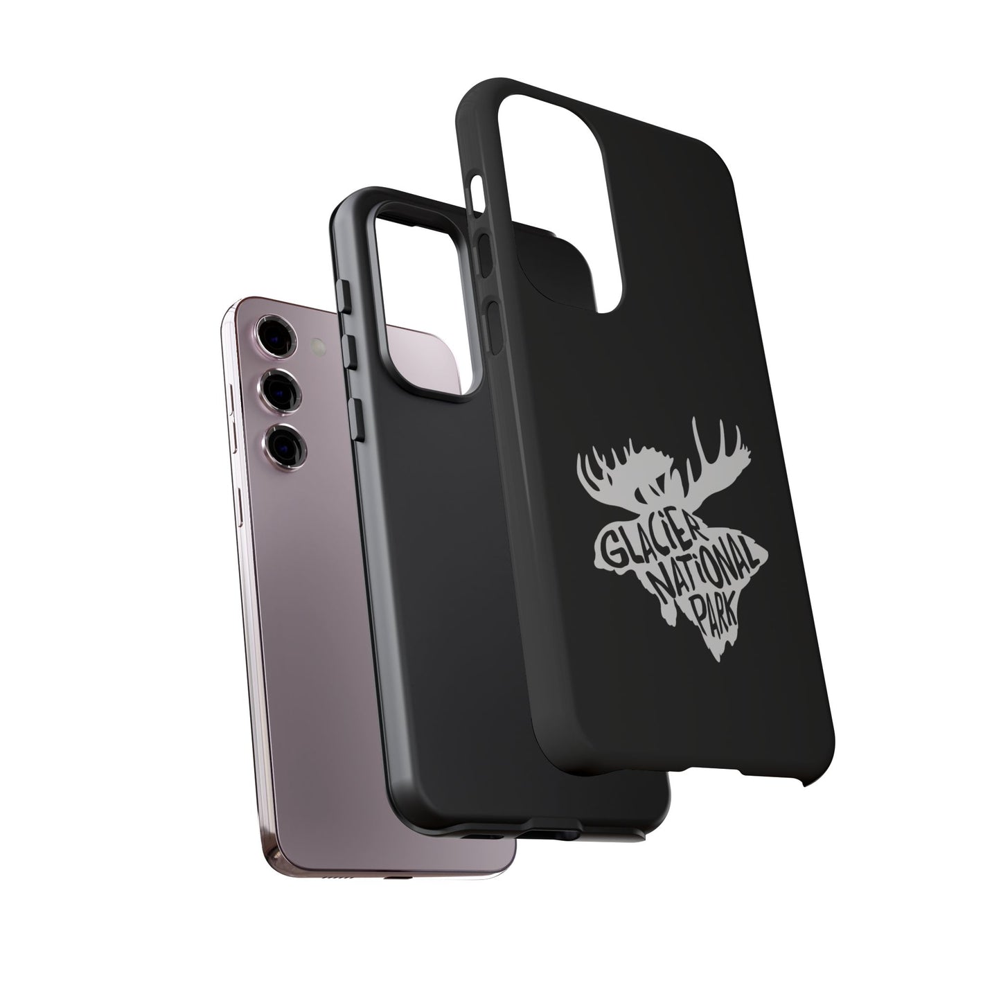 Glacier National Park Phone Case - Moose Design