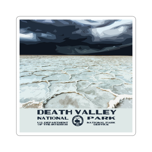 Death Valley National Park Sticker - Badwater Basin