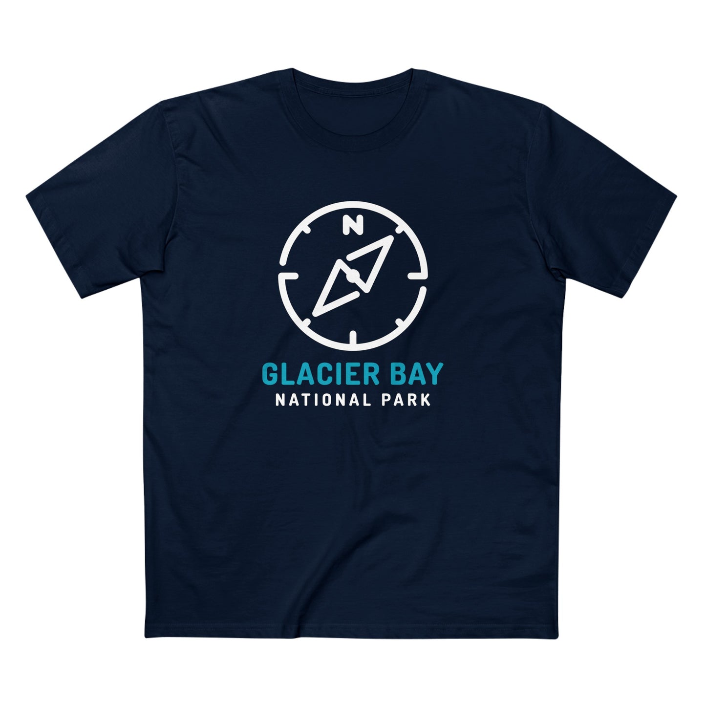 Glacier Bay National Park T-Shirt Compass Design