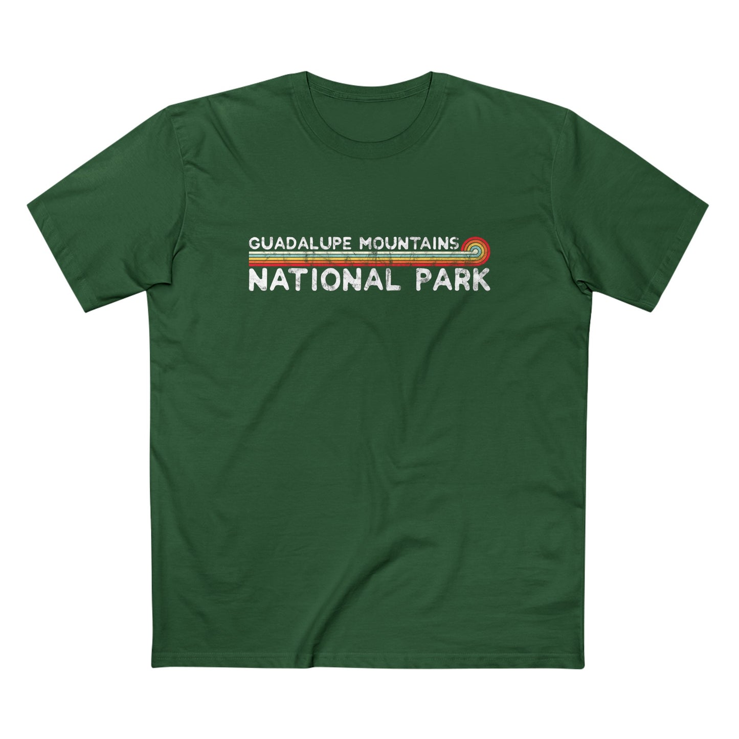 Guadalupe Mountains National Park T-Shirt - Vintage Stretched Sunrise