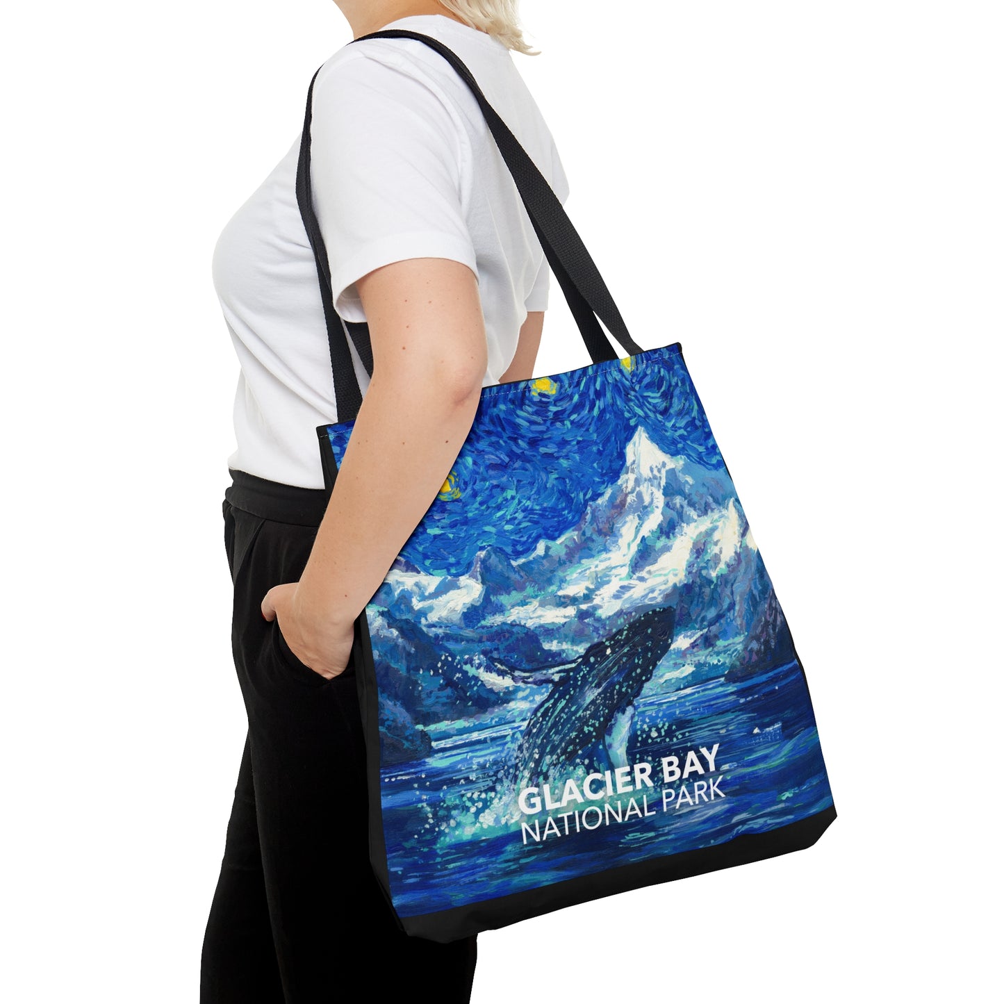 Glacier Bay National Park Tote Bag - The Starry Night