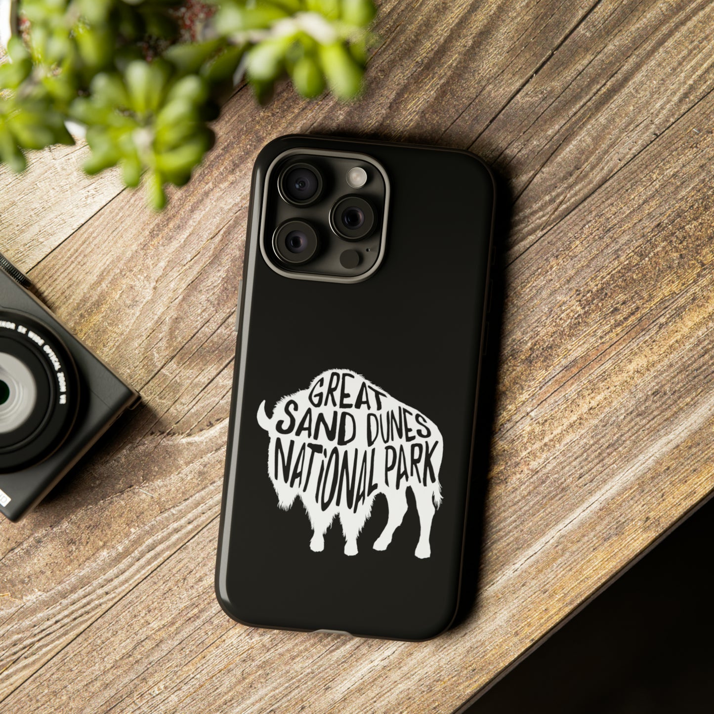 Great Sand Dunes National Park Phone Case - Bison Design