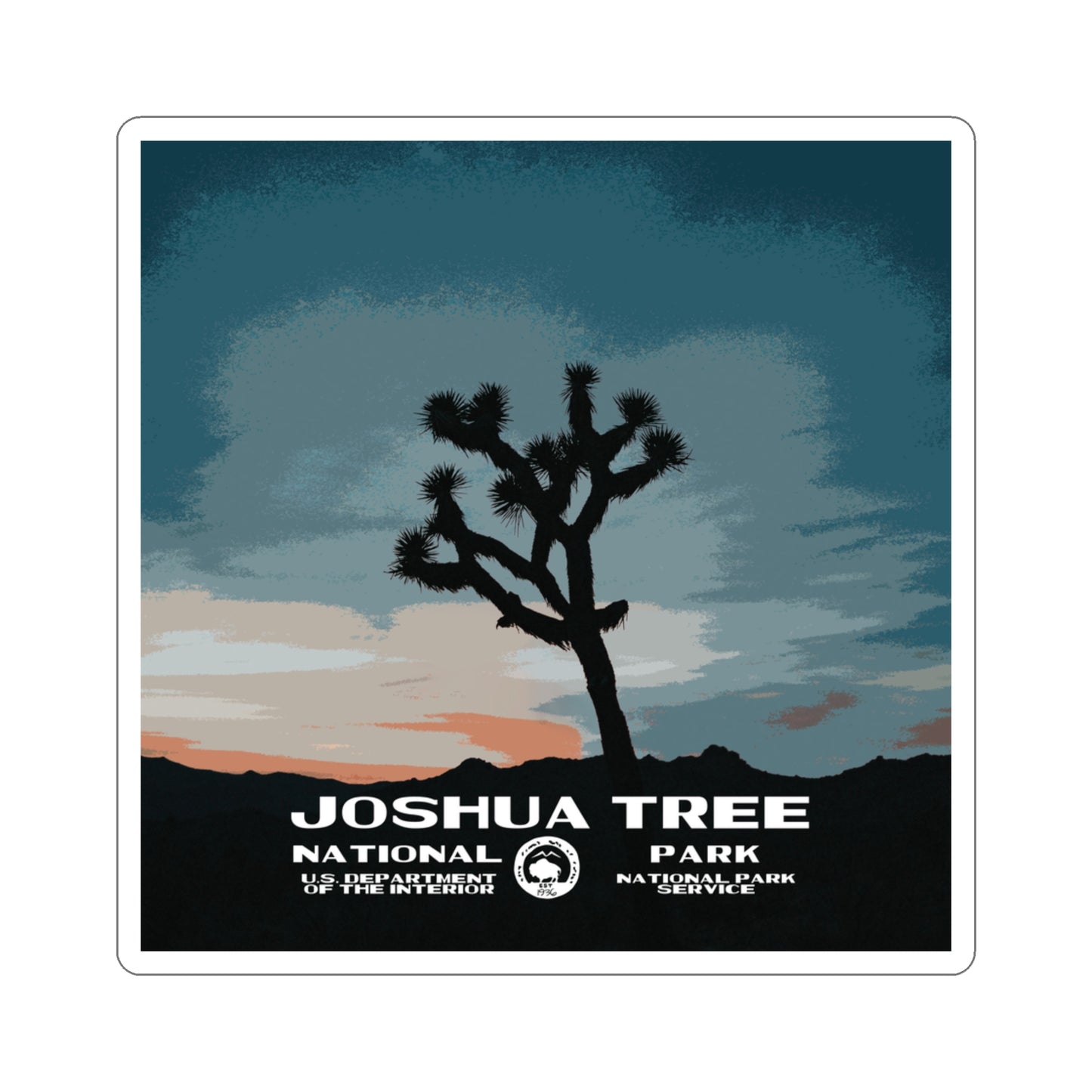 Joshua Tree National Park Sticker