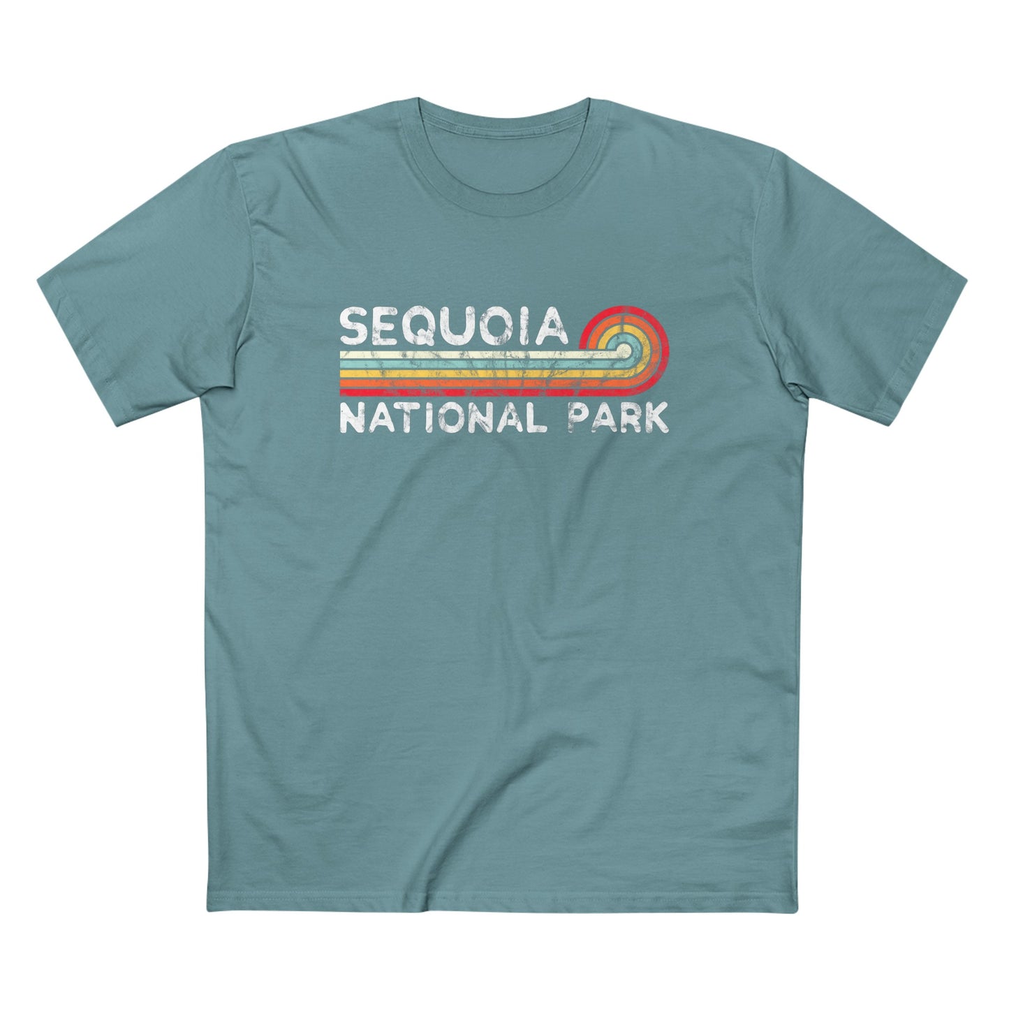 Sequoia National Park T-Shirt - Vintage Stretched Sunrise