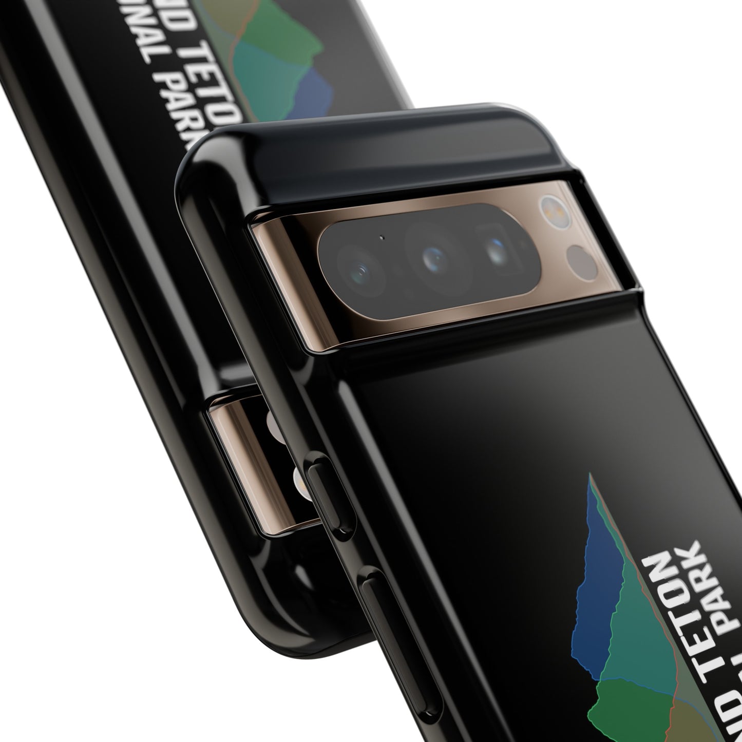 Grand Teton National Park Phone Case - Histogram Design
