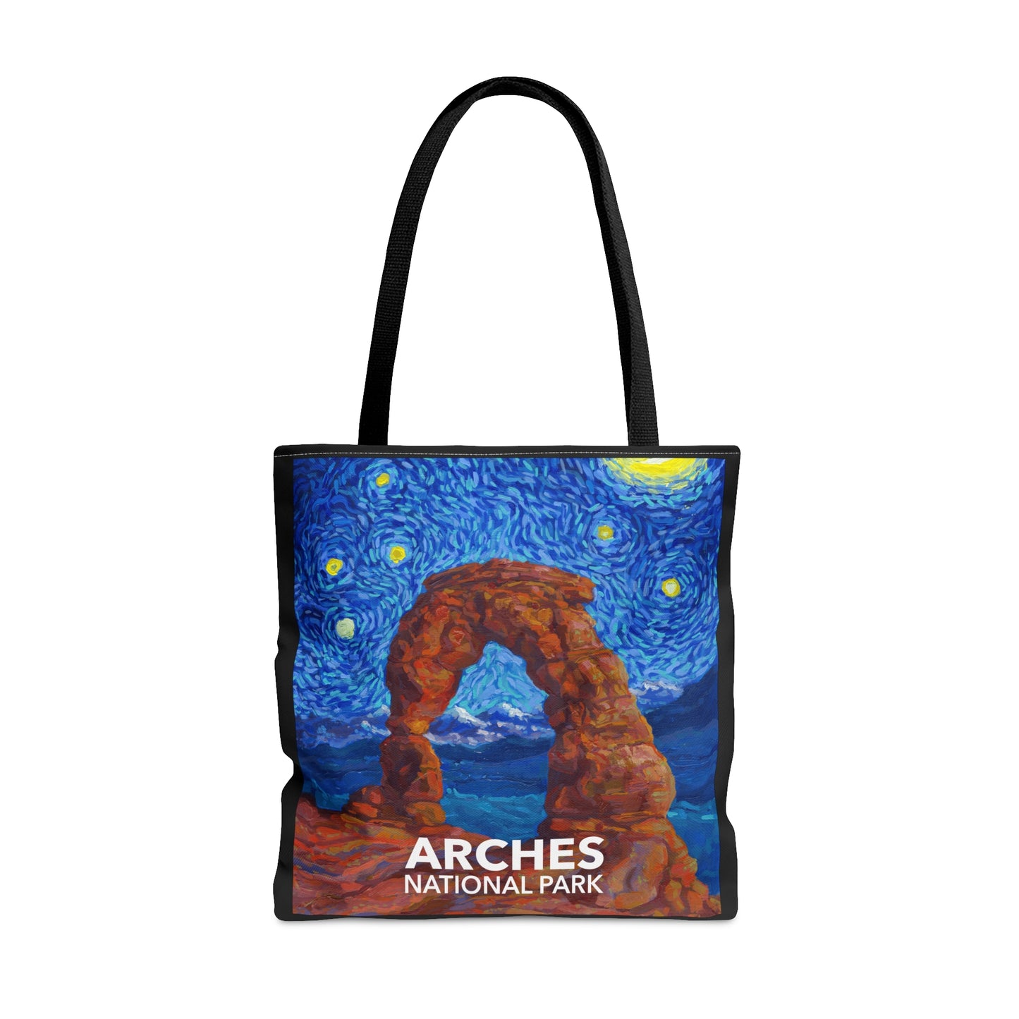 Arches National Park Tote Bag - The Starry Night