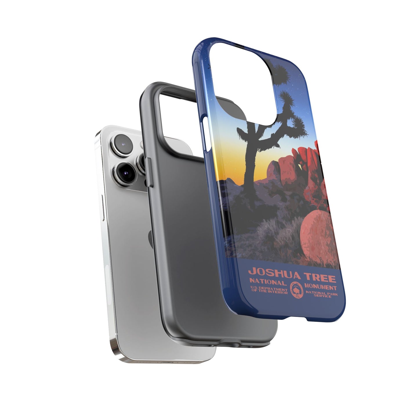 Joshua Tree National Park iPhone Case - Night