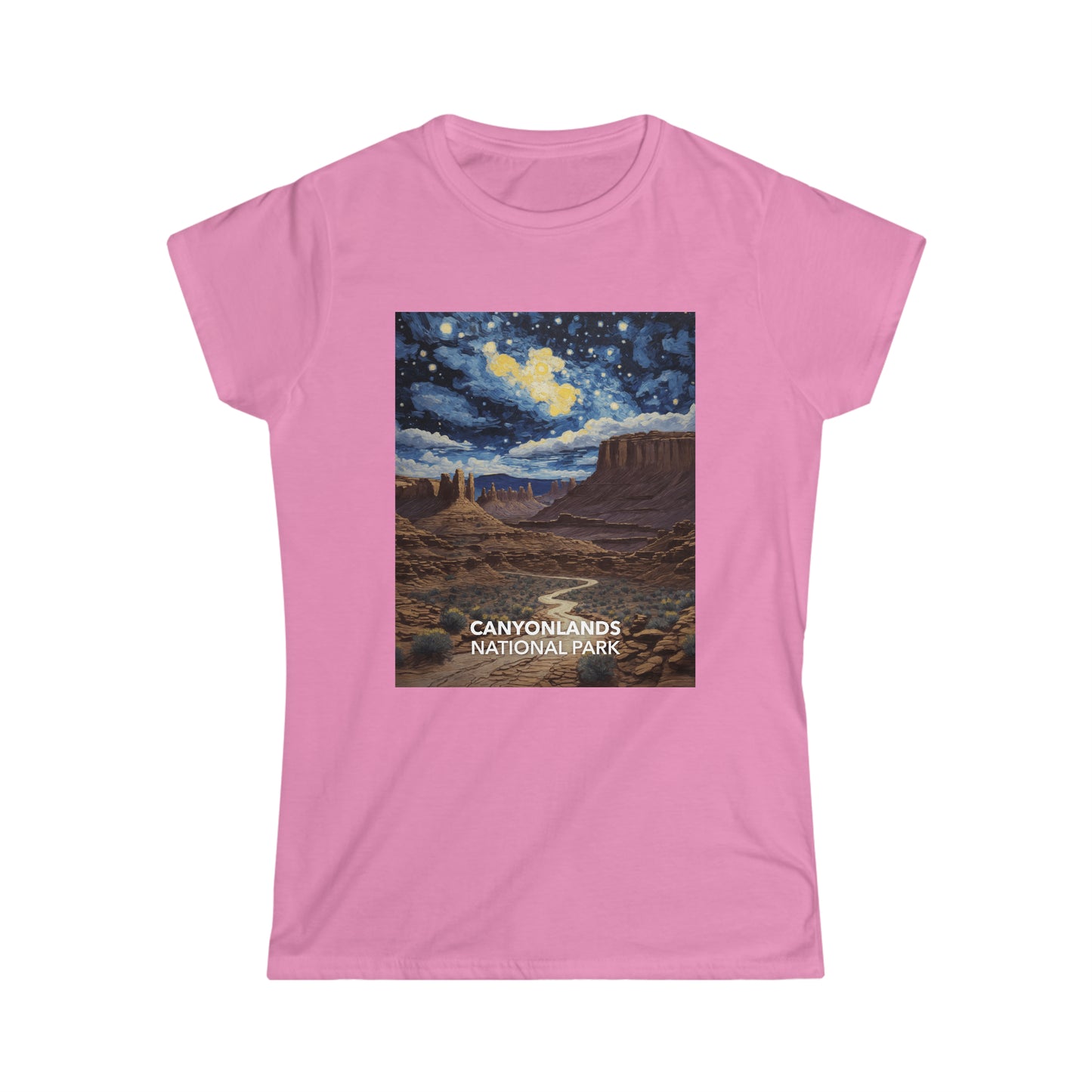 Canyonlands National Park T-Shirt - Women's Starry Night