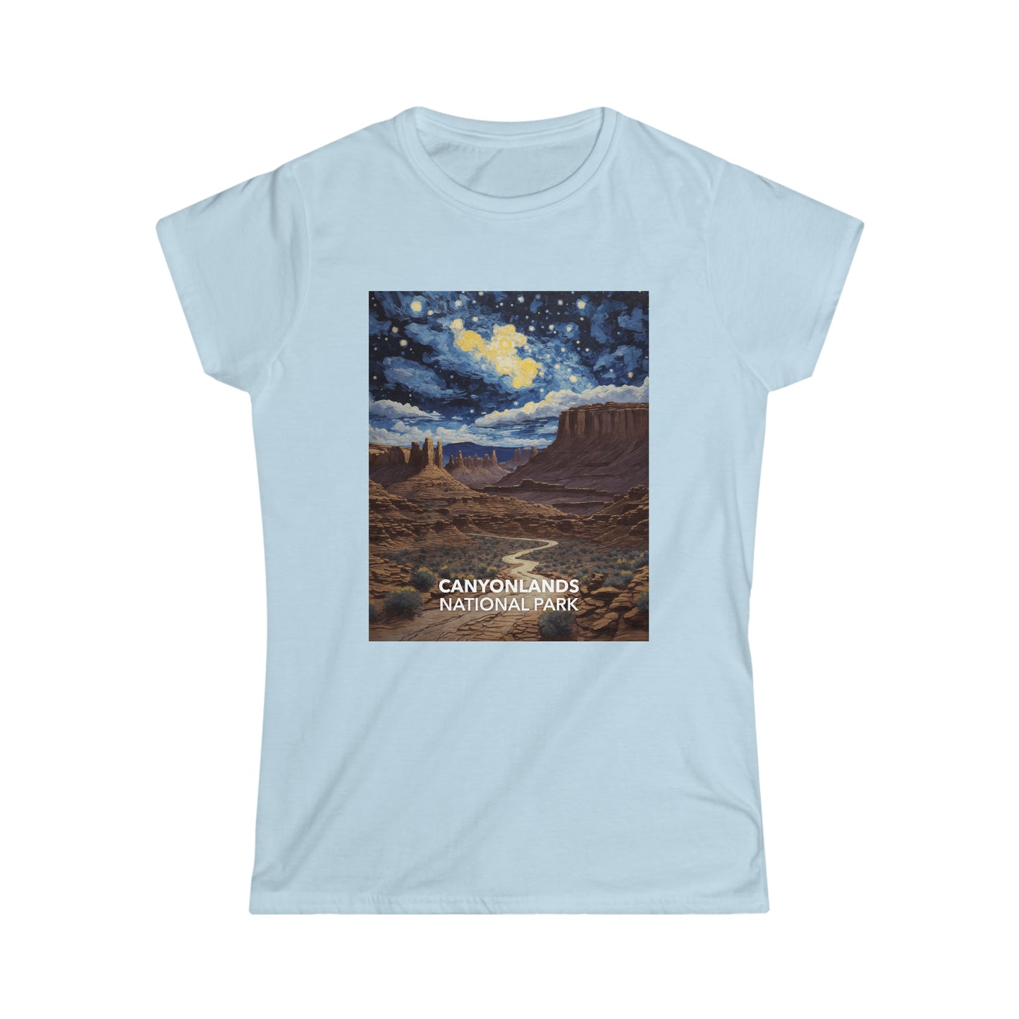 Canyonlands National Park T-Shirt - Women's Starry Night