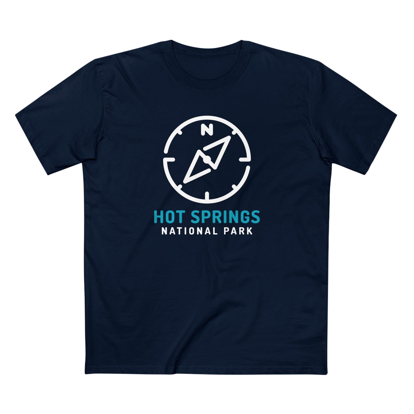 Hot Springs National Park T-Shirt Compass Design