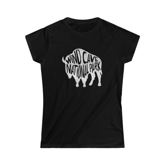 Wind Cave National Park Women's T-Shirt - Bison