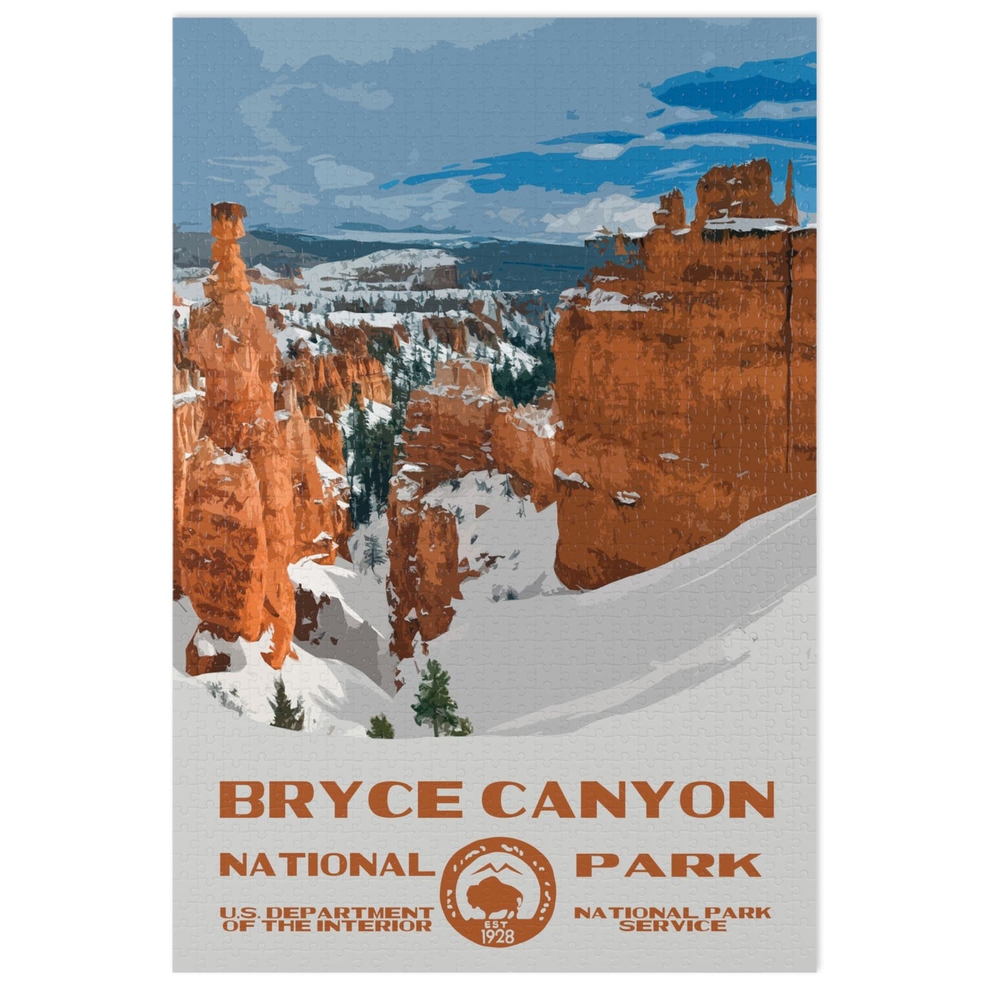 Bryce Canyon National Park Jigsaw Puzzle - 1000 Pieces