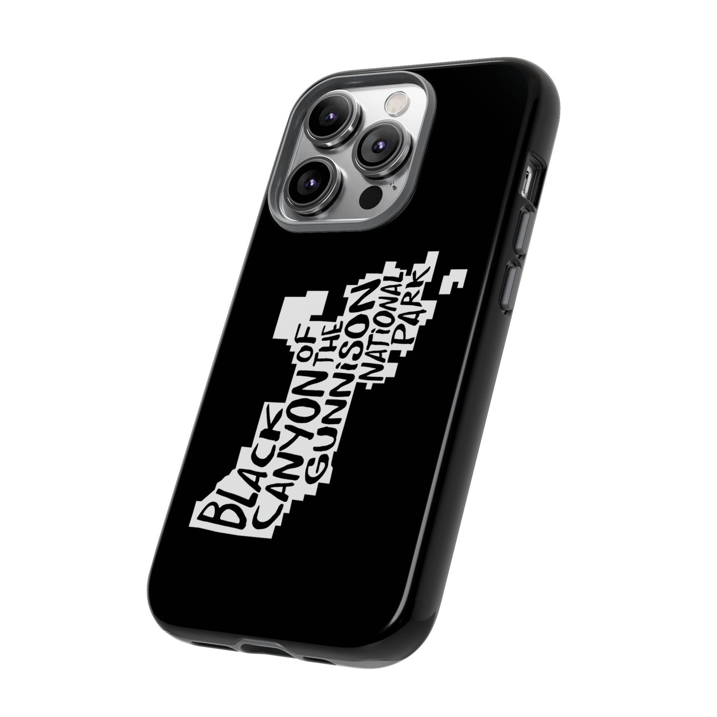 Black Canyon of the Gunnison National Park Phone Case - Map Design