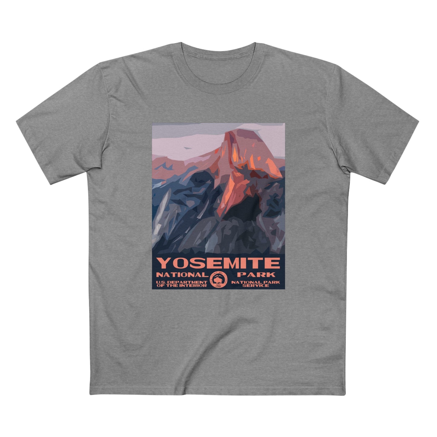 Yosemite National Park T-Shirt - WPA Poster Design