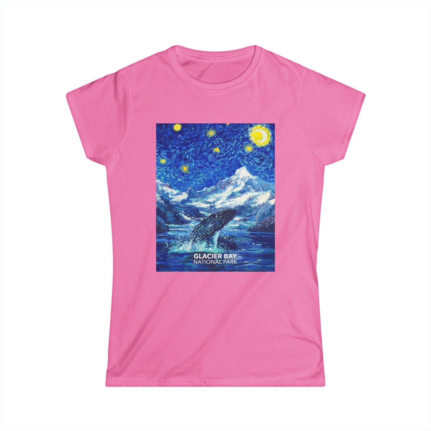 Glacier Bay National Park T-Shirt - Women's Starry Night