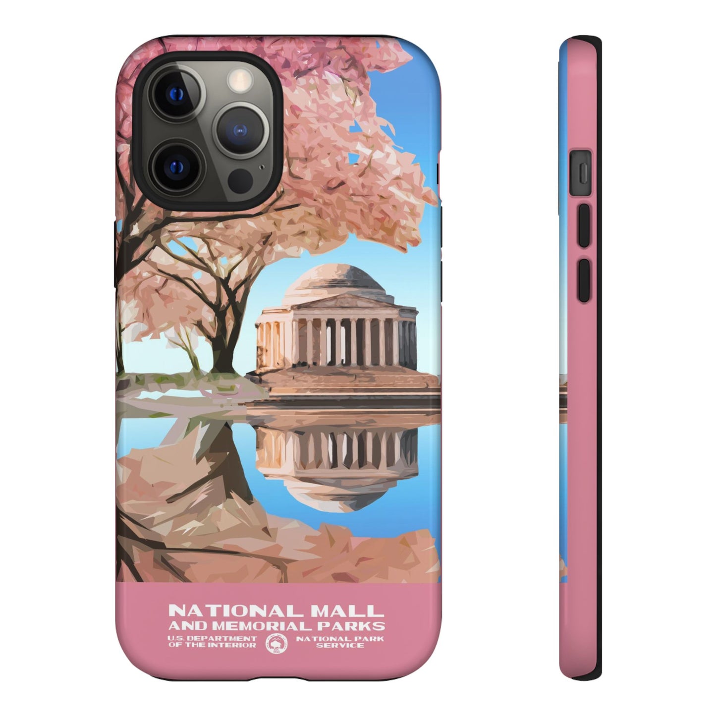 National Mall Washington DC WPA Phone Case