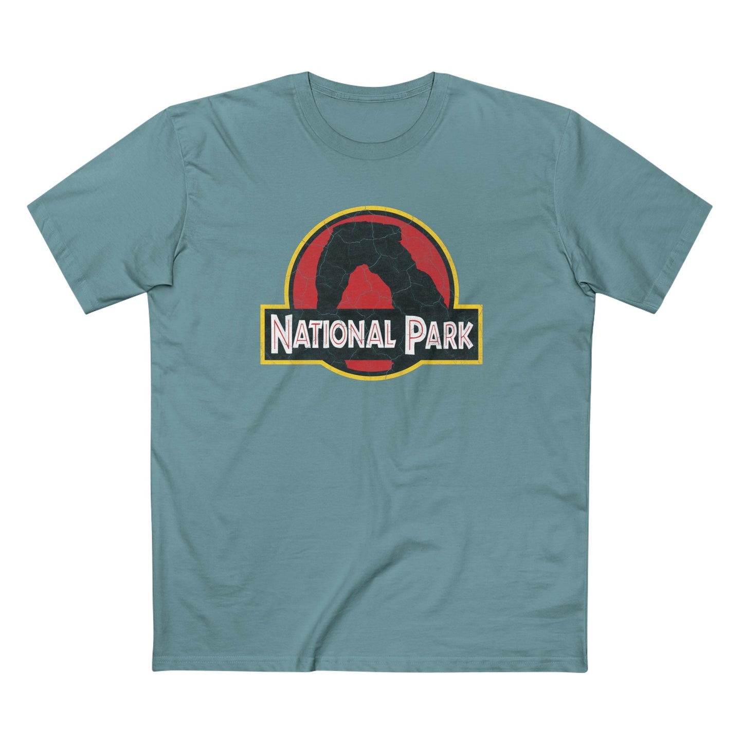 Arches National Park T-Shirt - Delicate Arch Parody Logo