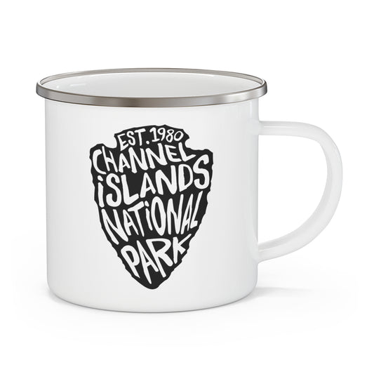 Channel Islands National Park Enamel Camping Mug - Arrowhead