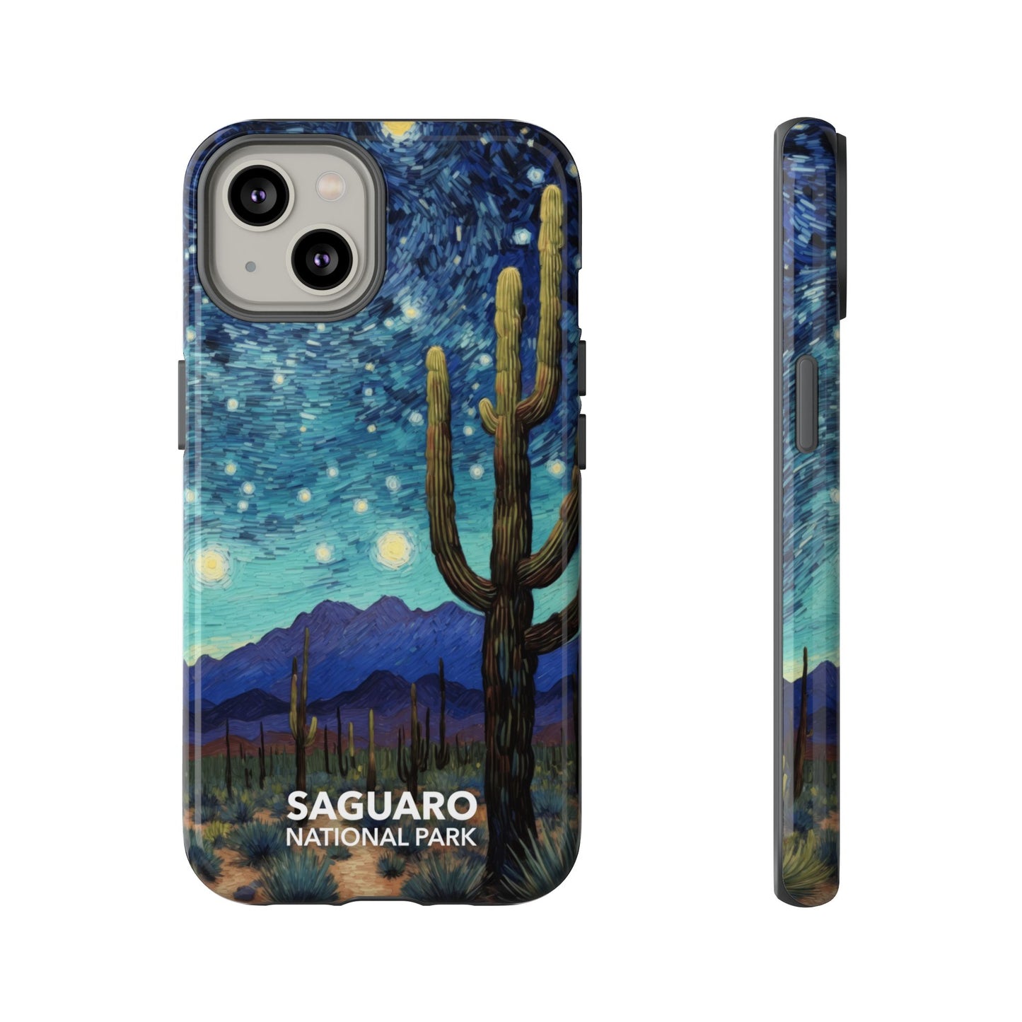 Saguaro National Park Phone Case - Starry Night