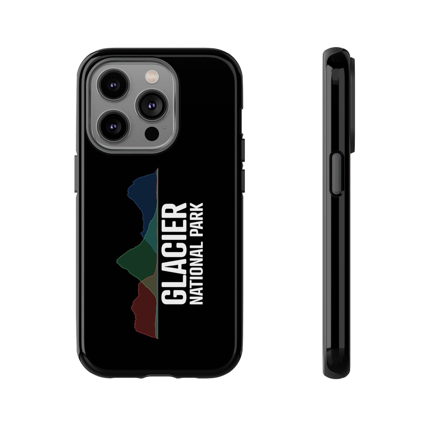 Glacier National Park Phone Case - Histogram Design